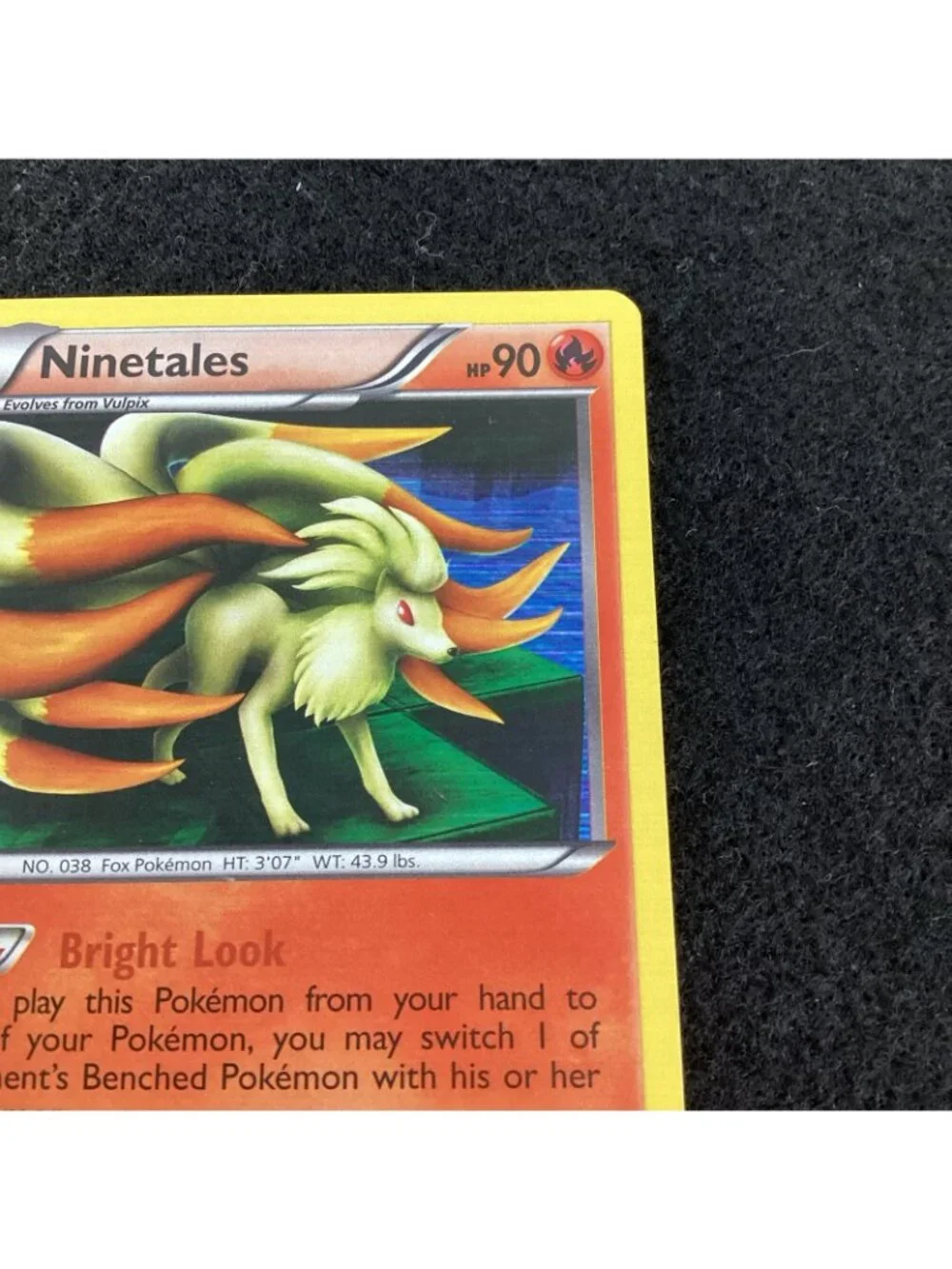 Ninetales 19/124 Dragons Exalted Pokemon TCG Holo Rare NM Condition